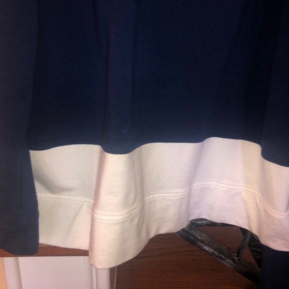 Navy/White Hoodie and matching Jogger Pants - Picture 5 of 12